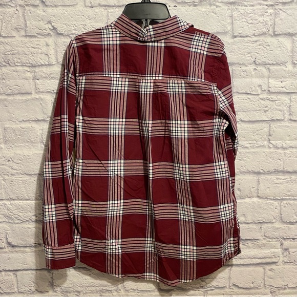 ✨3 for $20✨NWT Plaid Shirt Petite Small - Picture 2 of 4